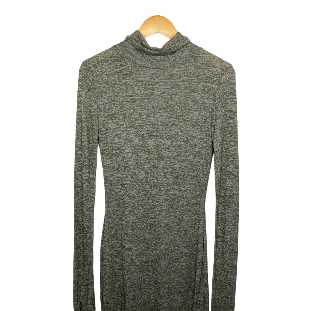 NWOT Windsor Long Sleeve Turtle Neck Dress Olive L